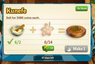 Illustration for article titled FarmVille 2 Turkish Delights Kitchen Recipes: Everything You Need to Know